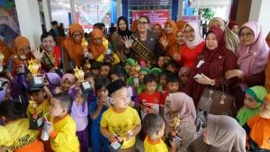 Dukung Program Bocah Pinter, Kapanewon Karangmojo Gelar Kampanye PAUD Nonformal dan Peringatan HUT Ke-21 Himpaudi