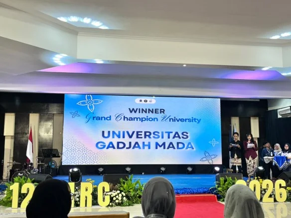 UGM Raih Juara Umum di International Student Competition ARC 